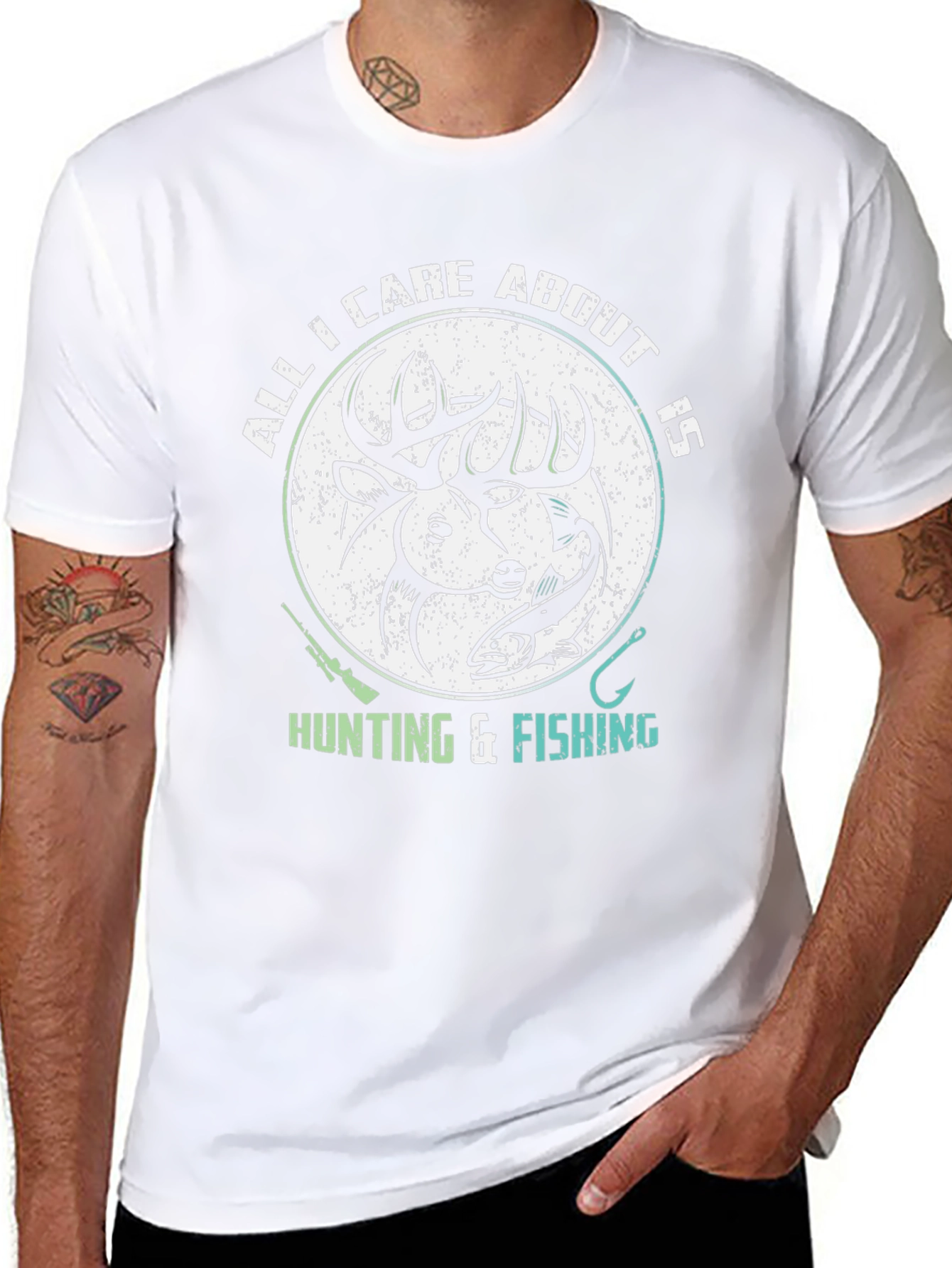 Hunting & Fishing Graphic Tee