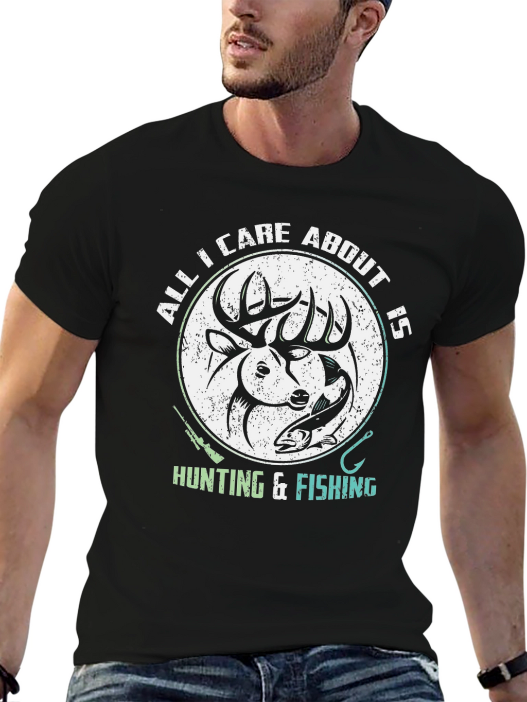 Hunting & Fishing Graphic Tee