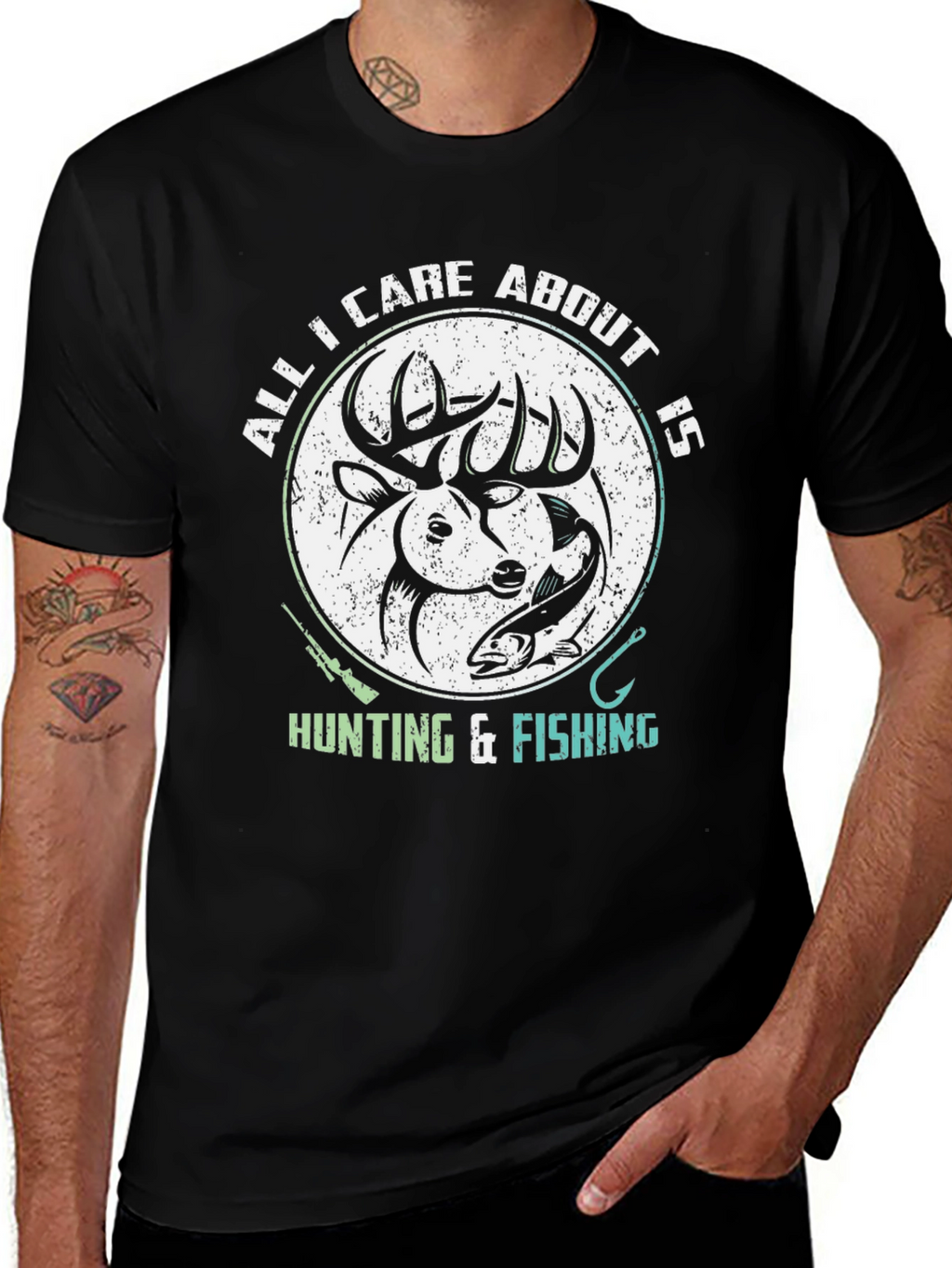 Hunting & Fishing Graphic Tee
