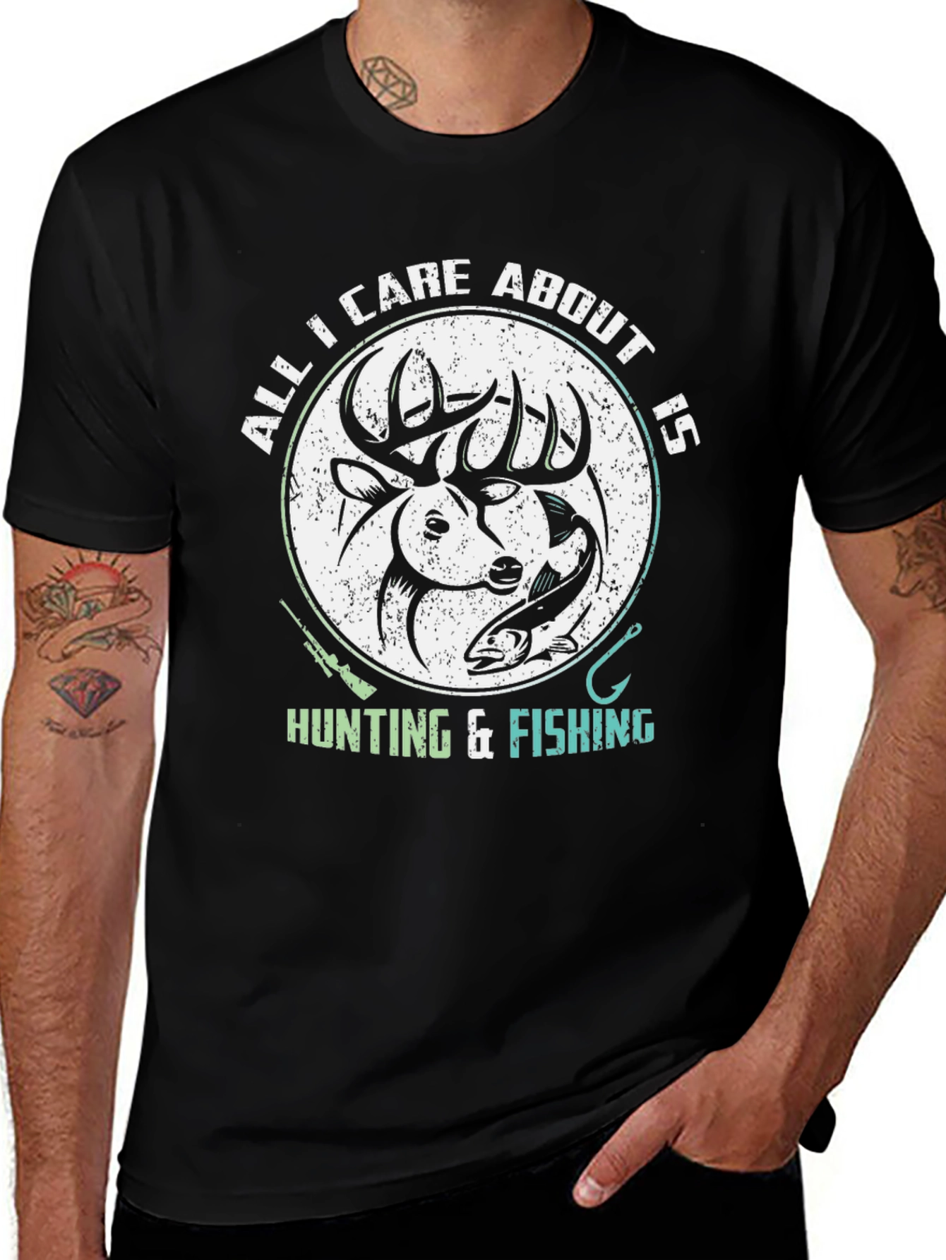 Hunting & Fishing Graphic Tee