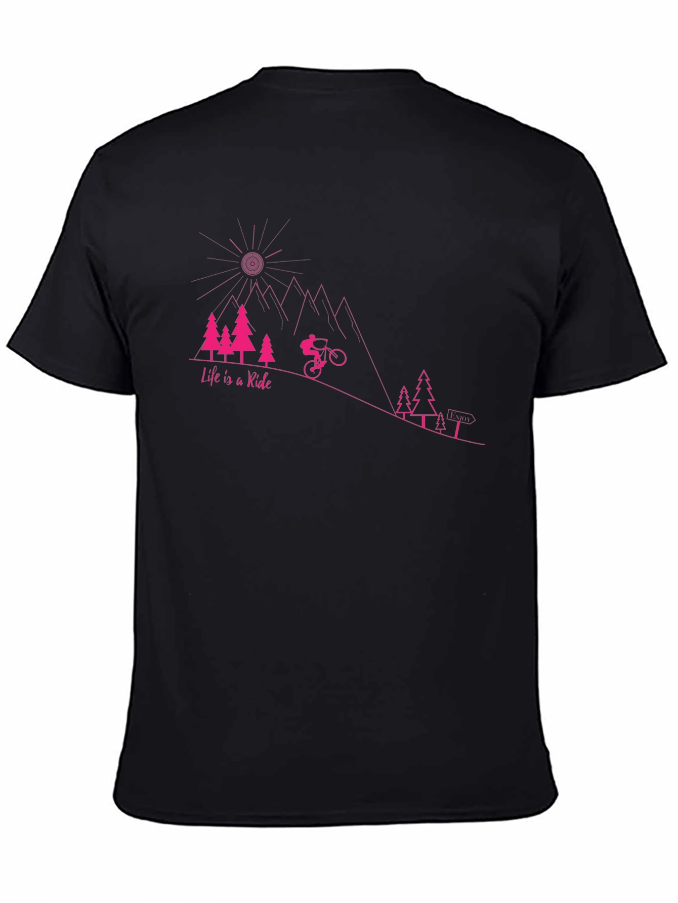 Life is a Ride Graphic Tee - Mountain Biking T-Shirt