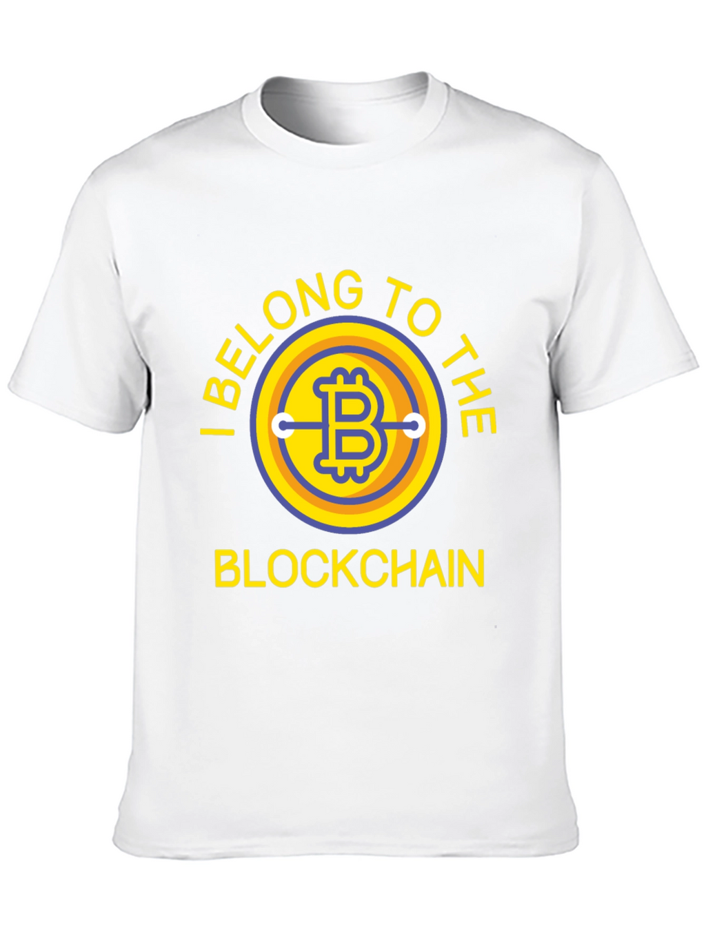 Bitcoin Blockchain T-Shirt - Crypto Tee