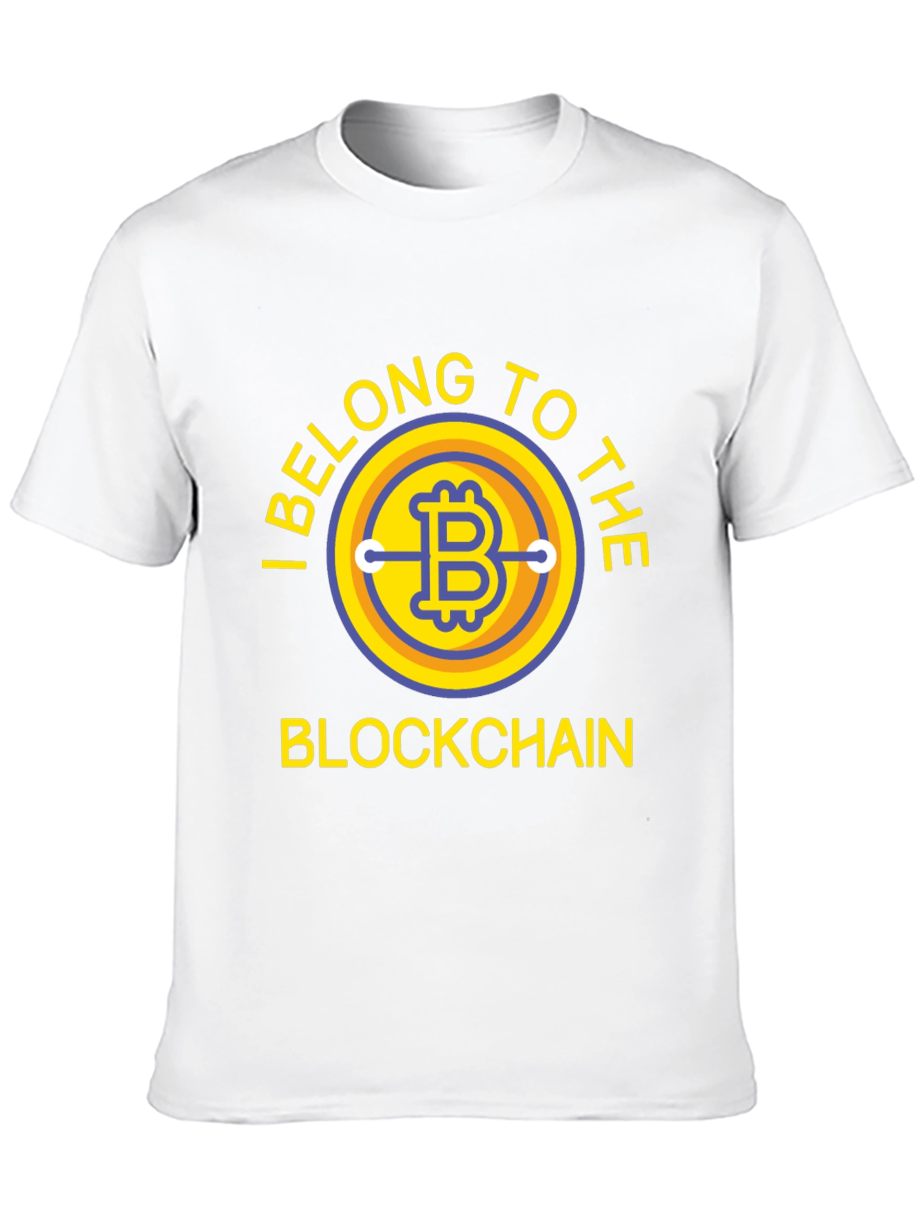 Bitcoin Blockchain T-Shirt - Crypto Tee