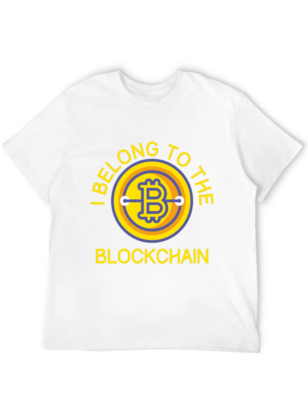 Bitcoin Blockchain T-Shirt - Crypto Tee