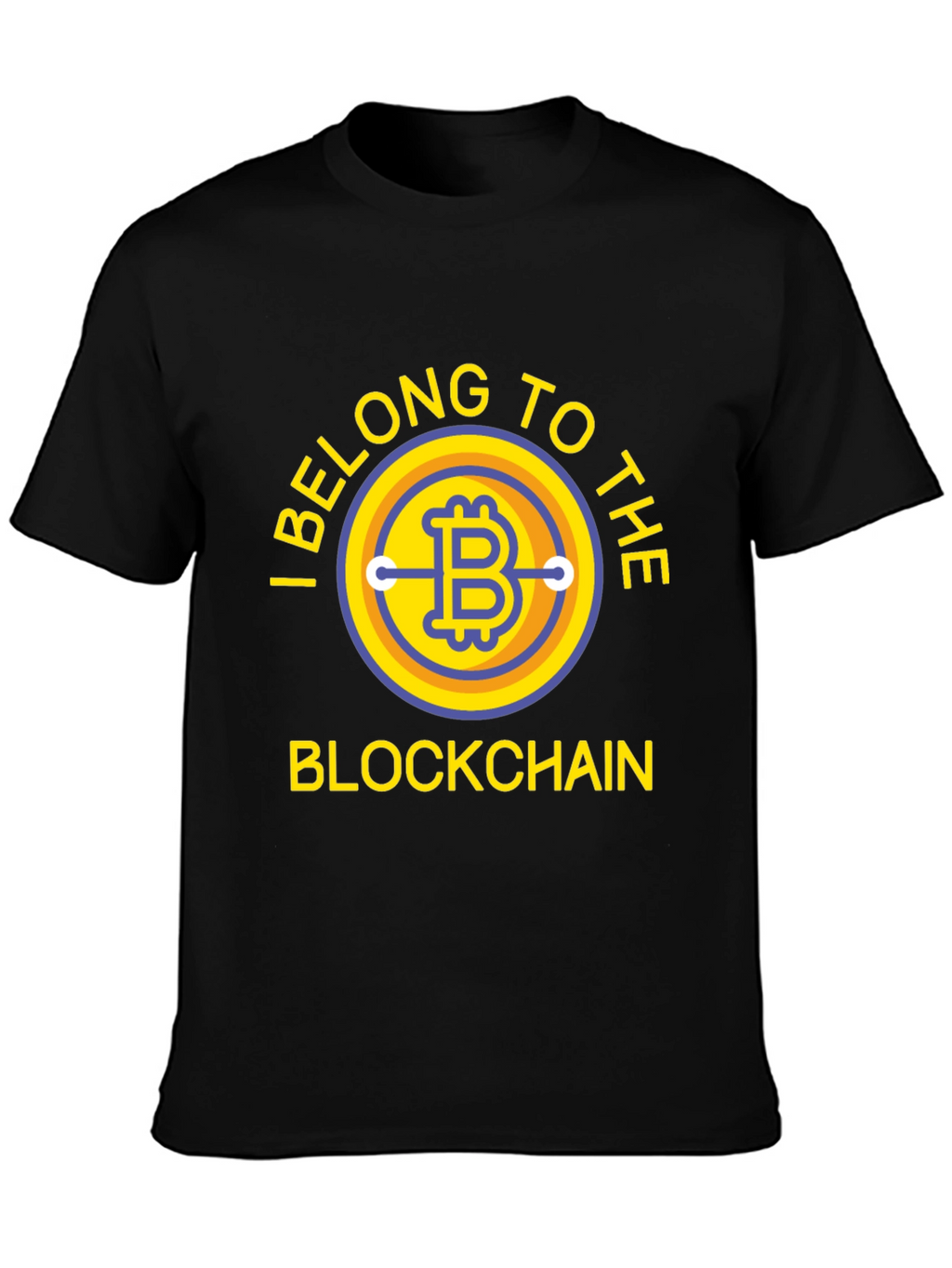 Bitcoin Blockchain T-Shirt - Crypto Tee