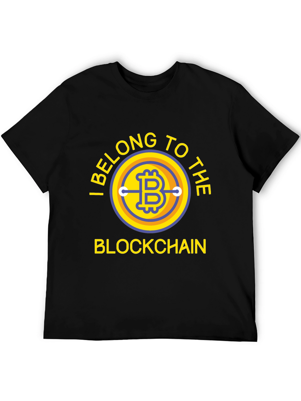 Bitcoin Blockchain T-Shirt - Crypto Tee