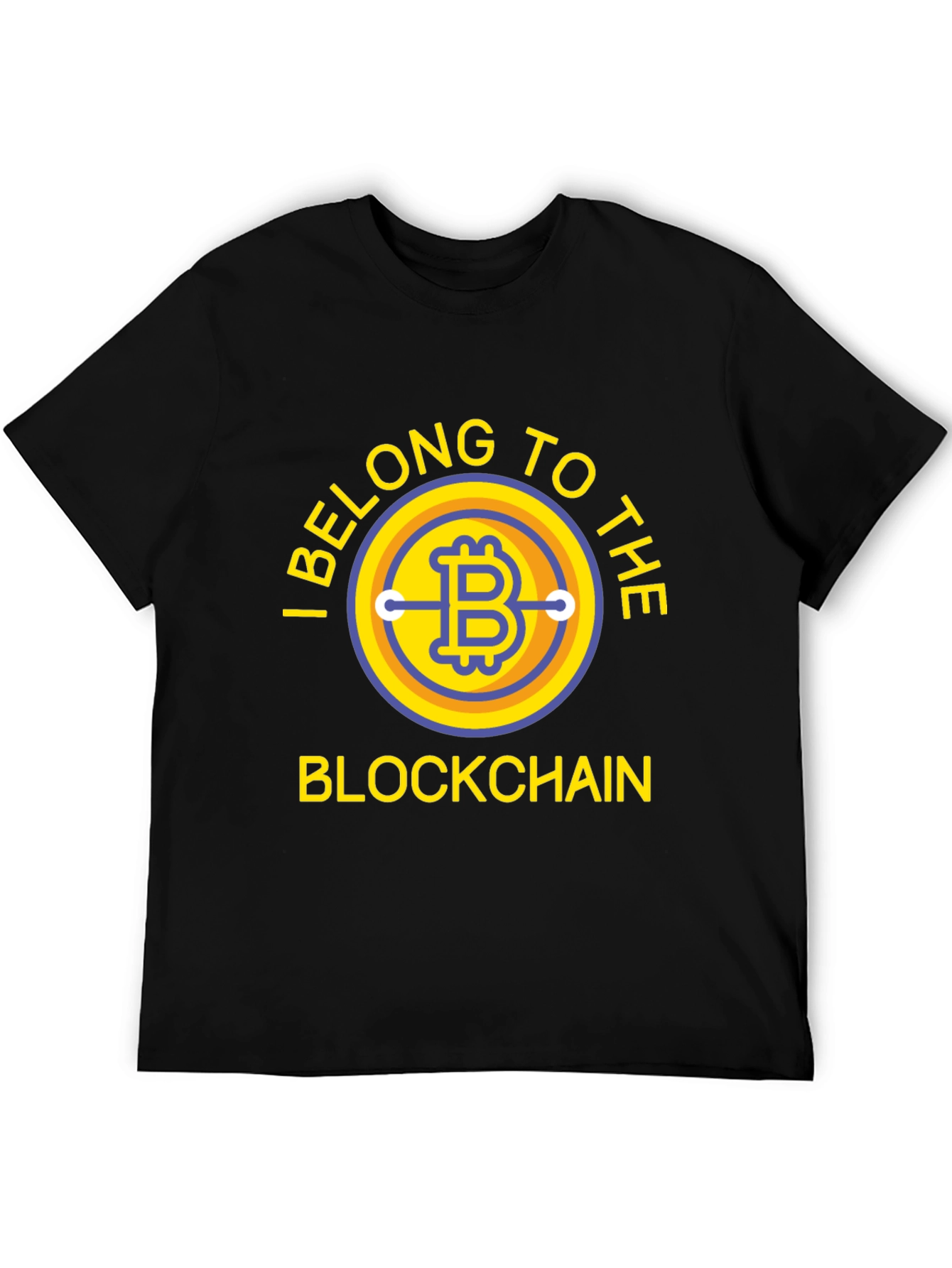 Bitcoin Blockchain T-Shirt - Crypto Tee