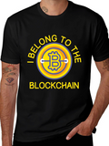 Bitcoin Blockchain T-Shirt - Crypto Tee