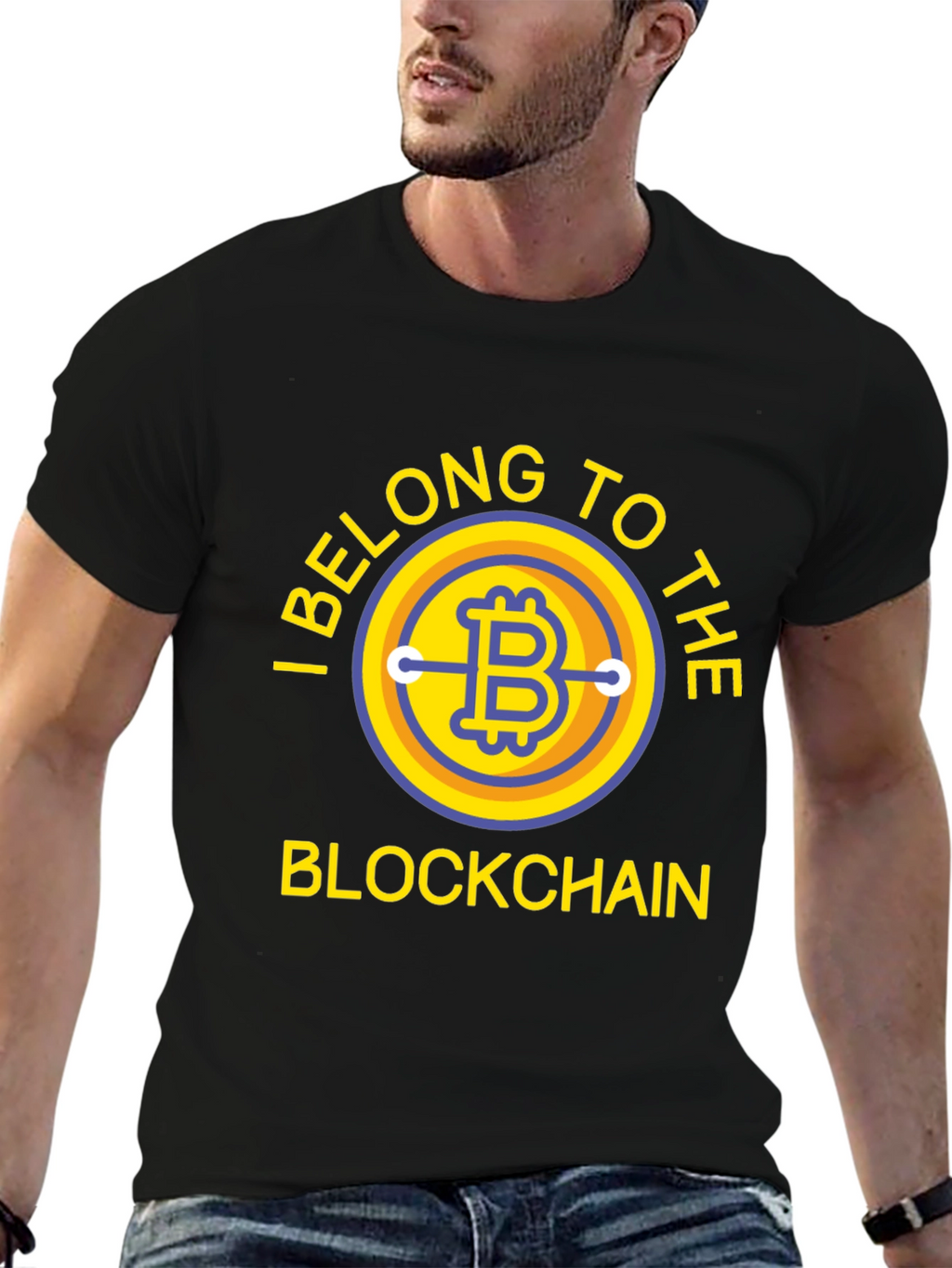 Bitcoin Blockchain T-Shirt - Crypto Tee