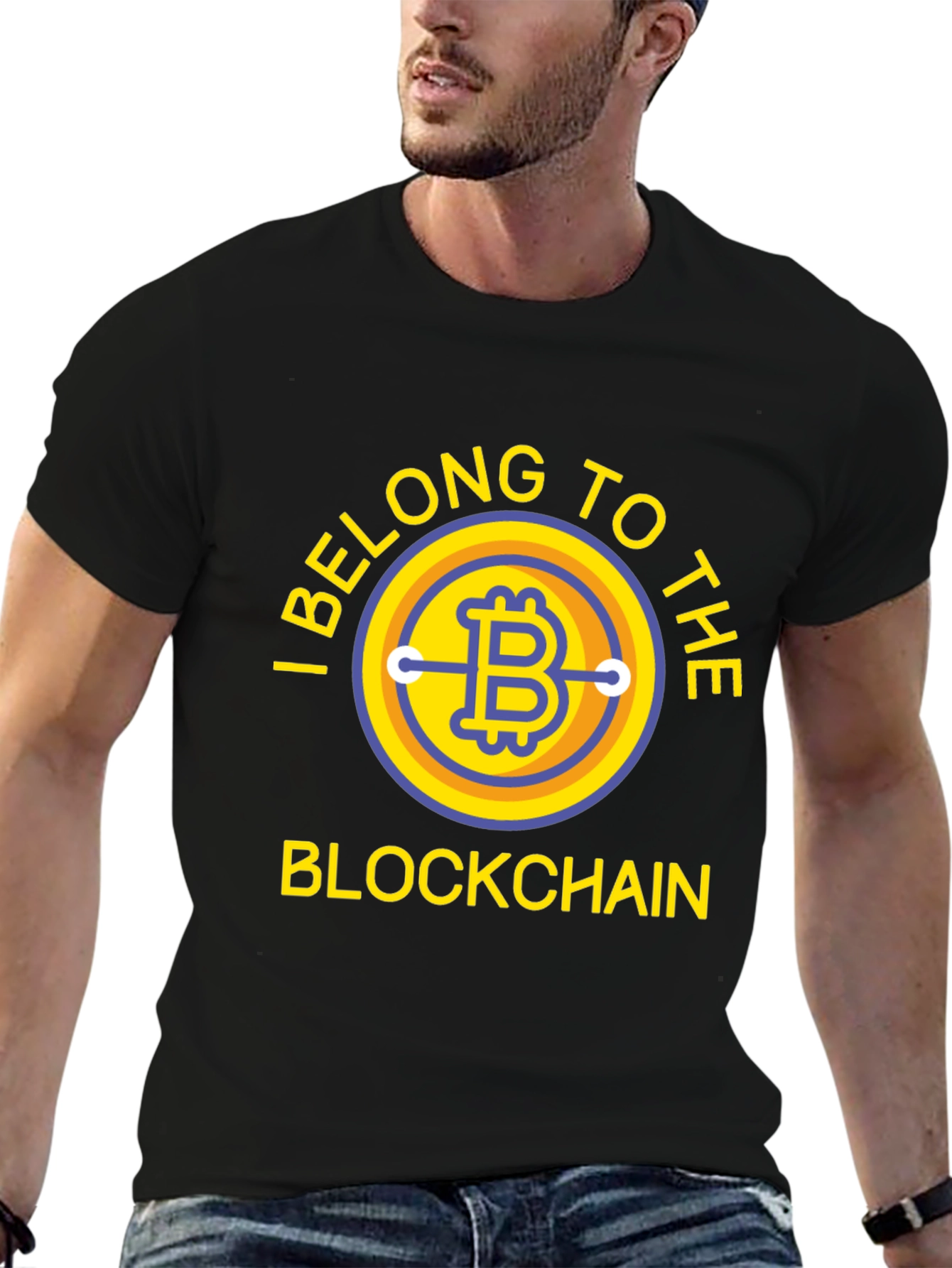 Bitcoin Blockchain T-Shirt - Crypto Tee