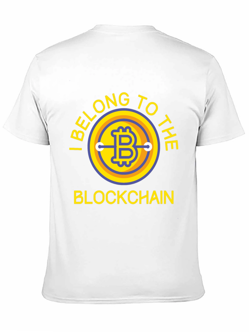 Bitcoin Blockchain T-Shirt - Crypto Tee