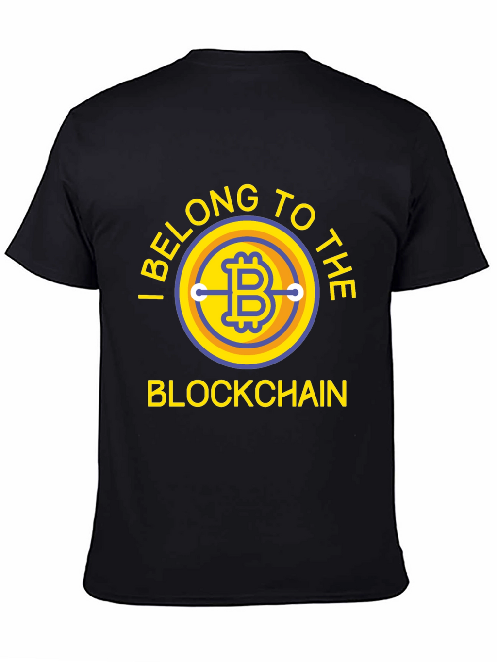 Bitcoin Blockchain T-Shirt - Crypto Tee