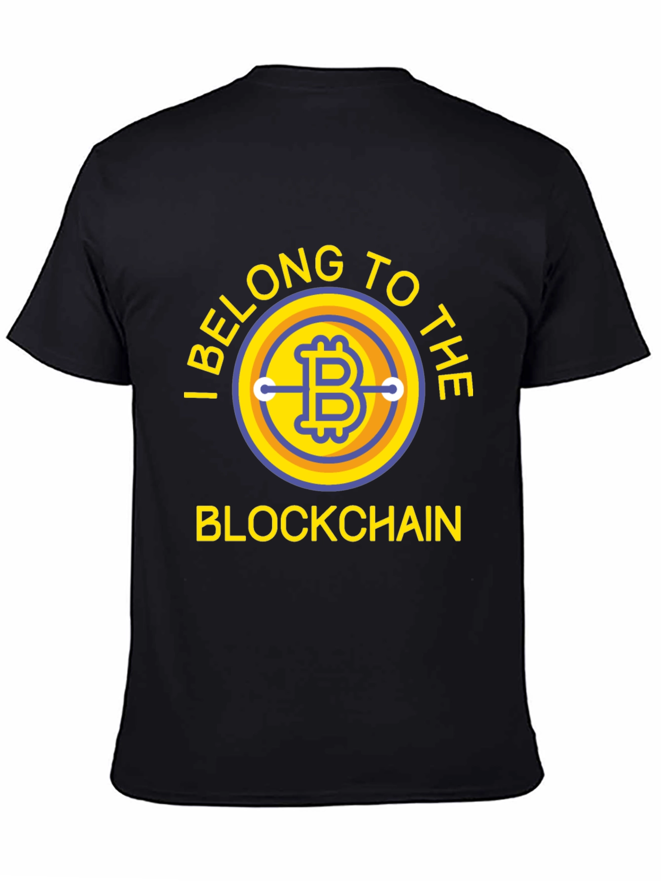 Bitcoin Blockchain T-Shirt - Crypto Tee