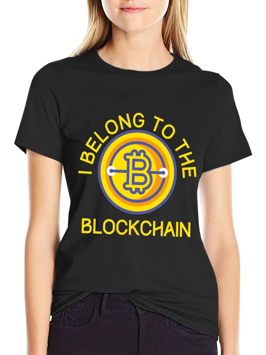 Bitcoin Blockchain T-Shirt - Crypto Tee