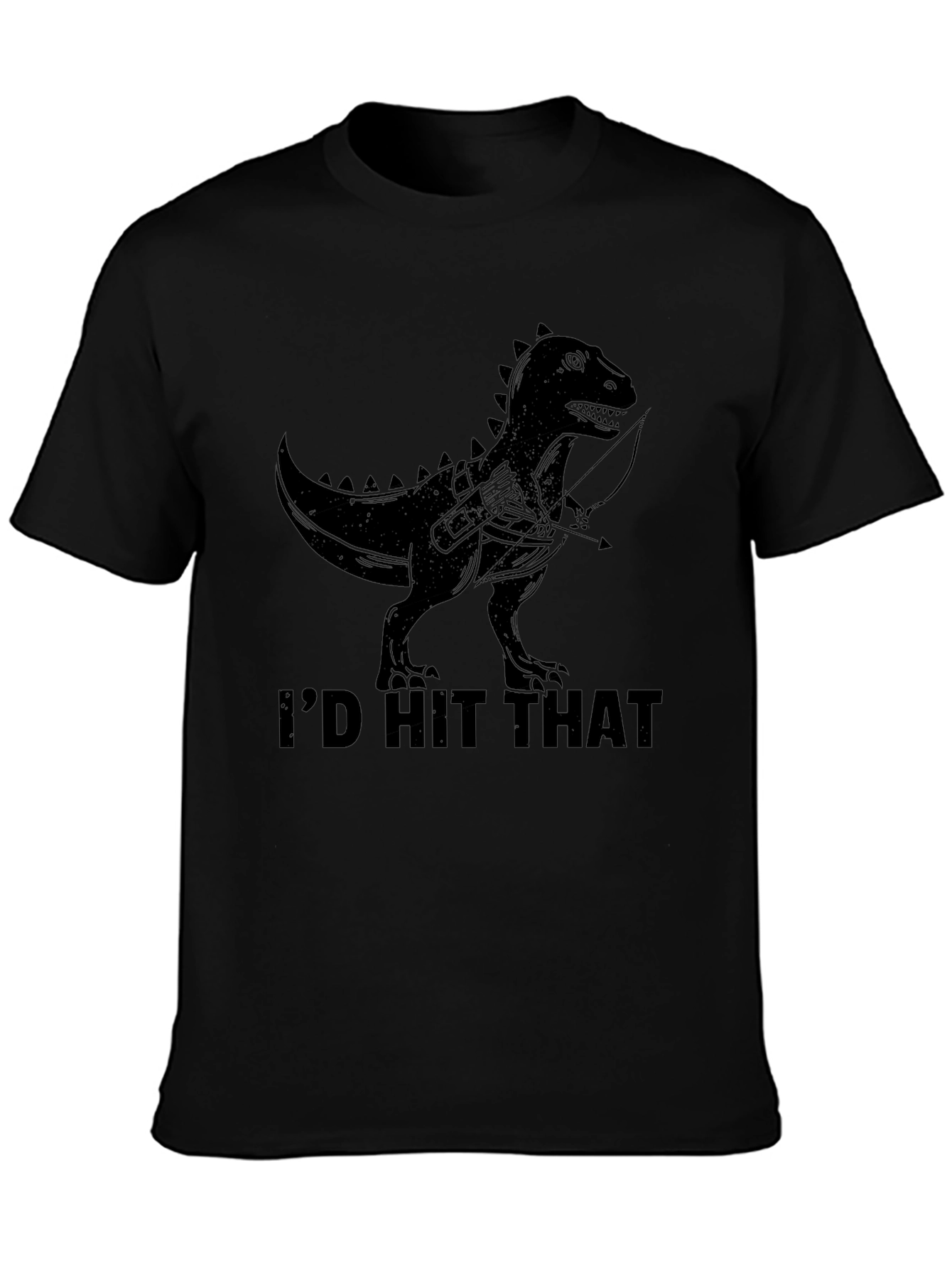 Dinosaur Archer T-Shirt - Id Hit That Funny Tee