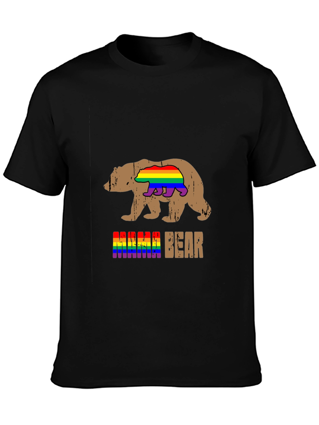 Mama Bear LGBT Pride T-Shirt