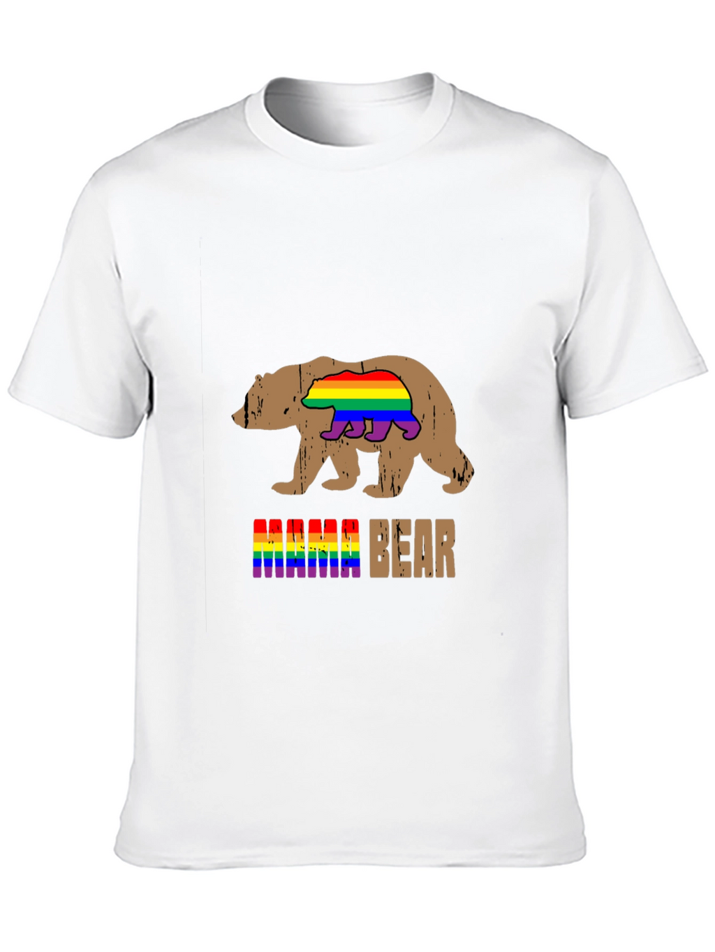 Mama Bear LGBT Pride T-Shirt