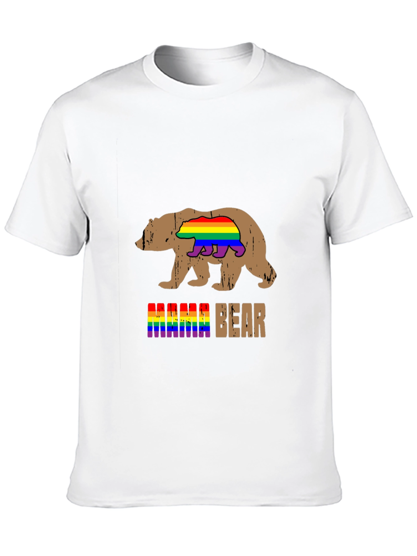 Mama Bear LGBT Pride T-Shirt