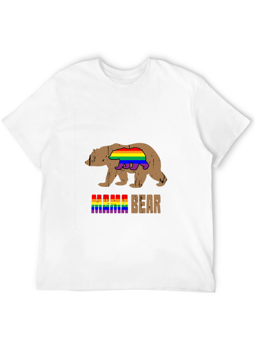 Mama Bear LGBT Pride T-Shirt