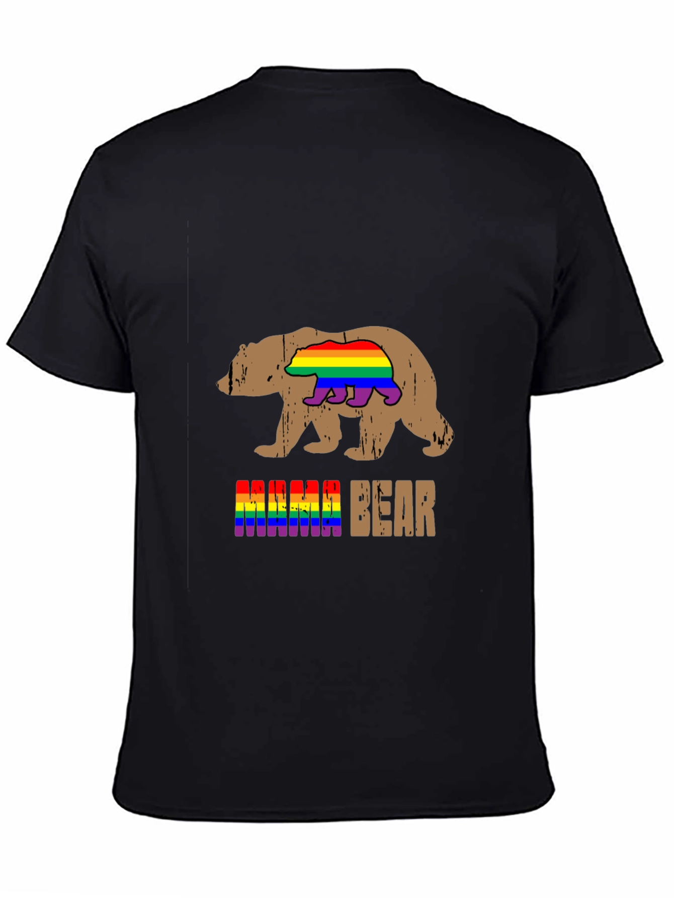Mama Bear LGBT Pride T-Shirt