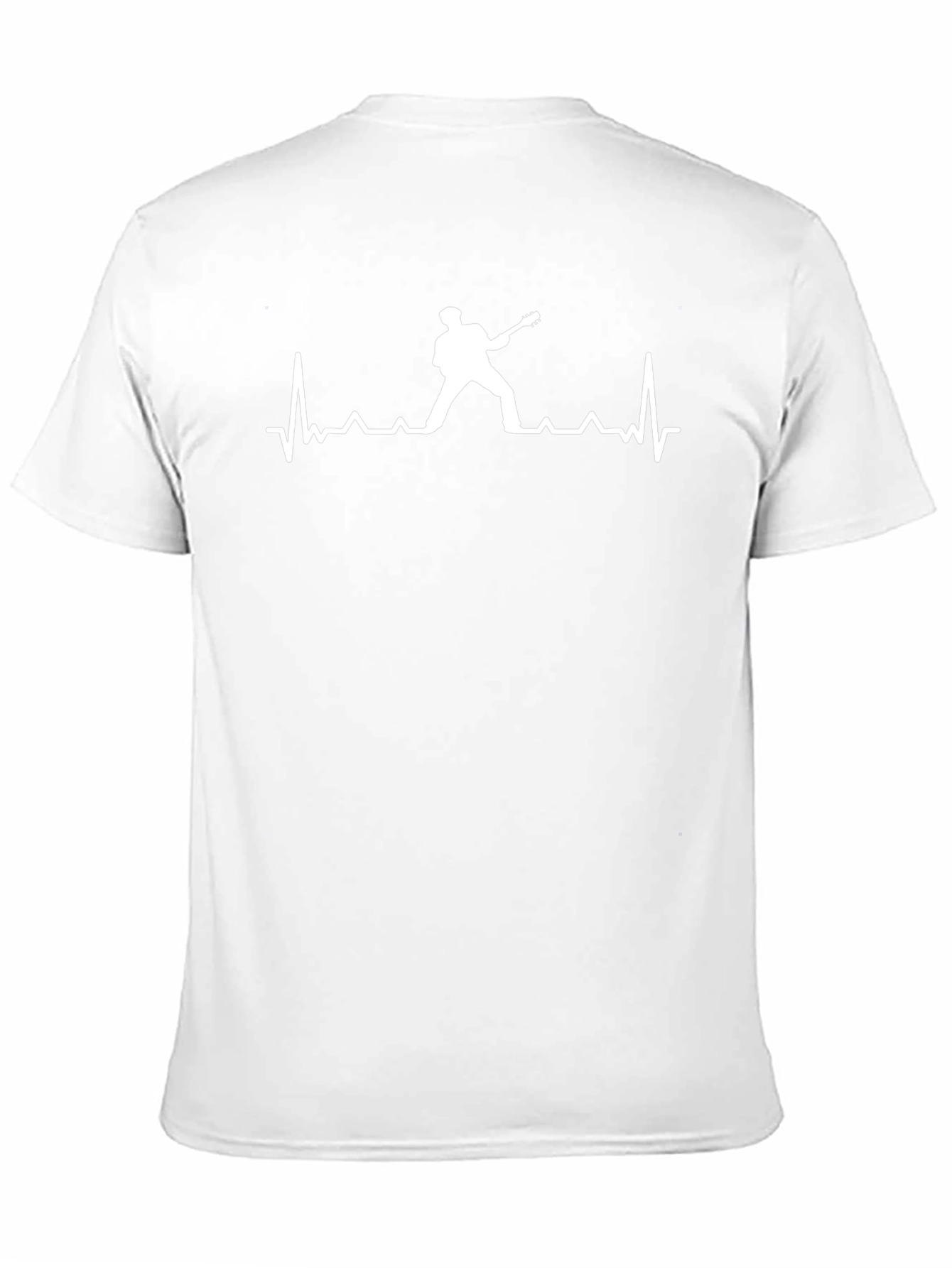 Guitar Heartbeat T-Shirt - Rock Music Tee