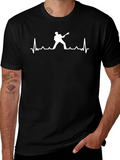 Guitar Heartbeat T-Shirt - Rock Music Tee