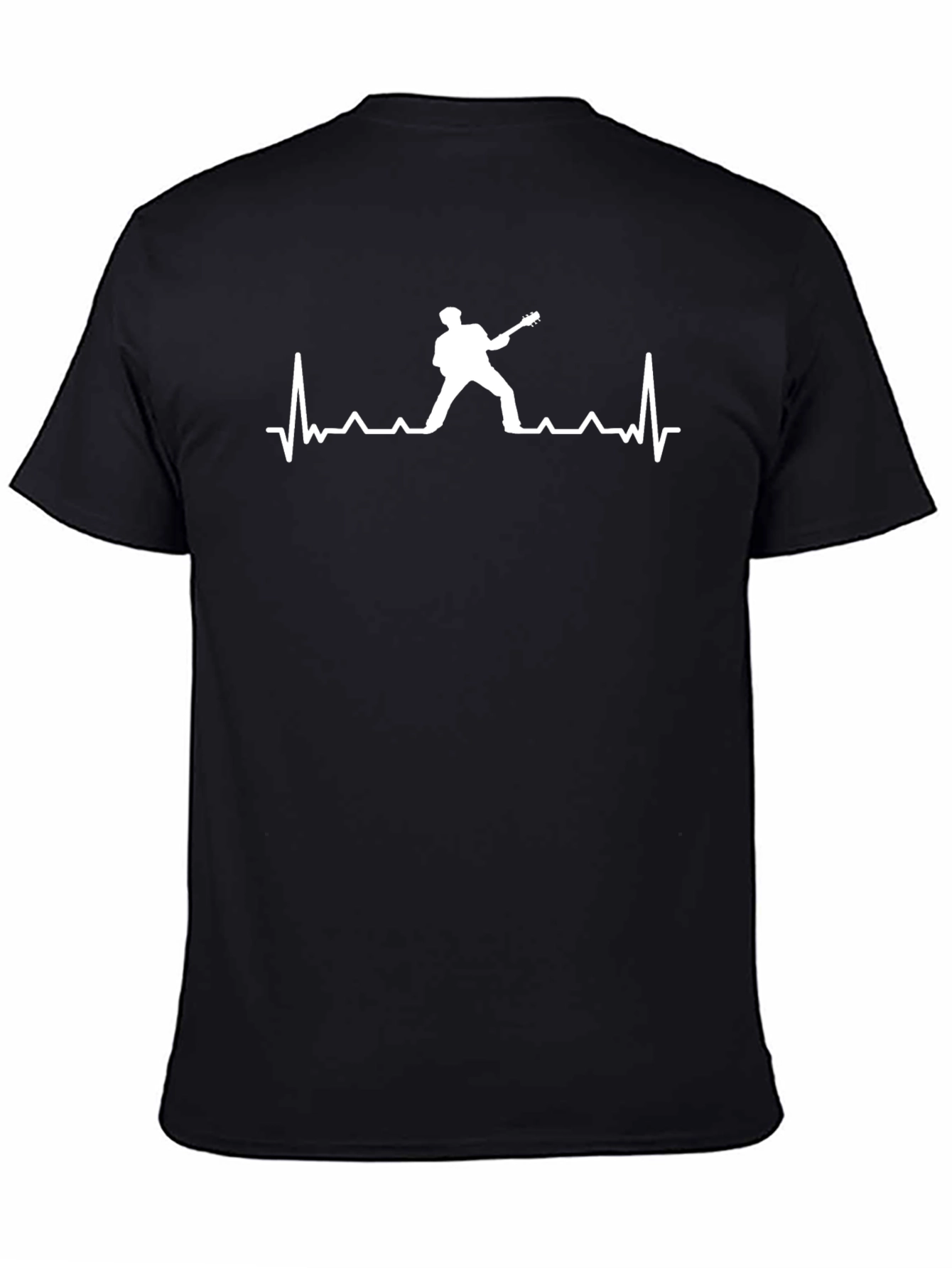 Guitar Heartbeat T-Shirt - Rock Music Tee