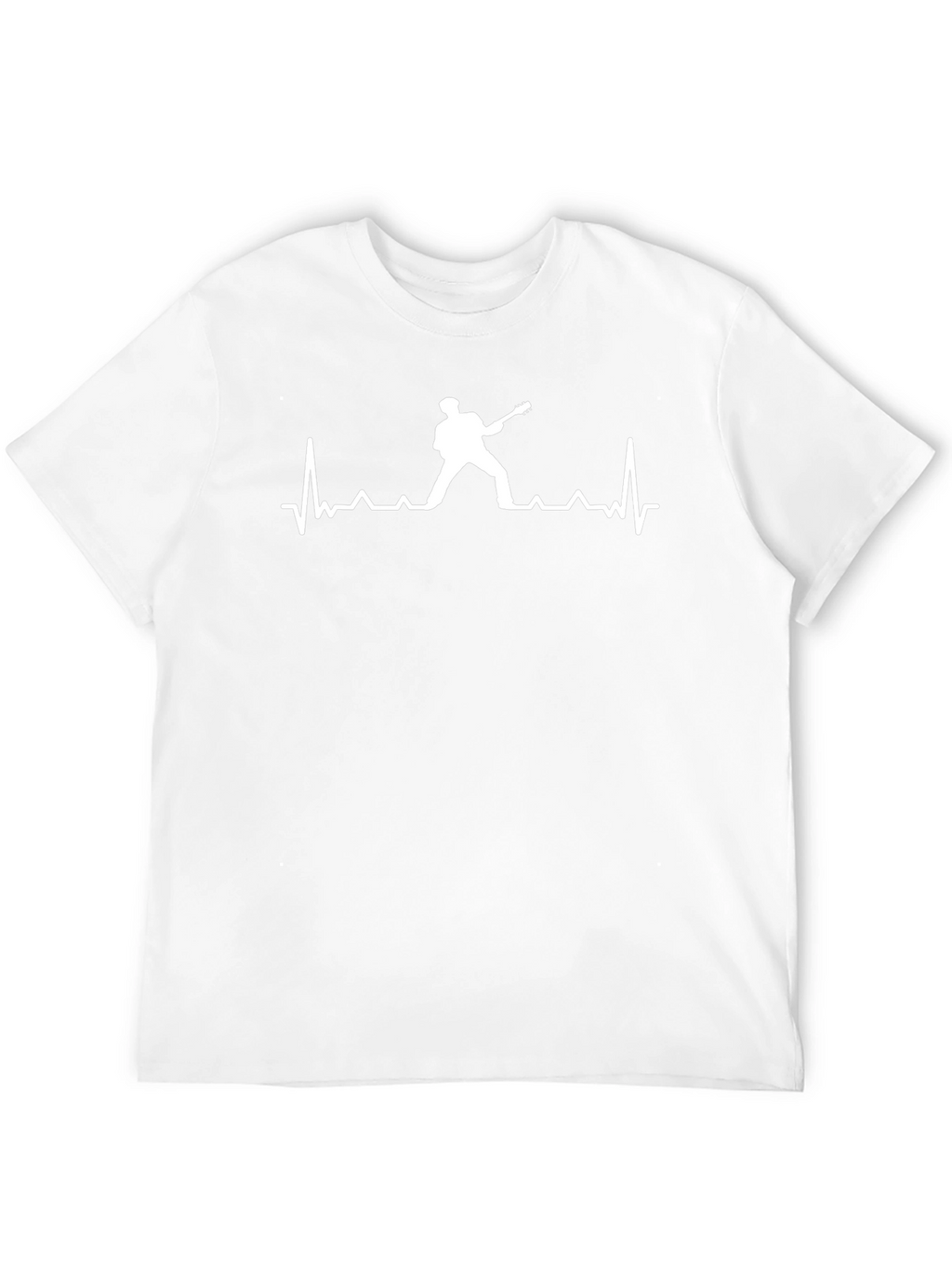 Guitar Heartbeat T-Shirt - Rock Music Tee