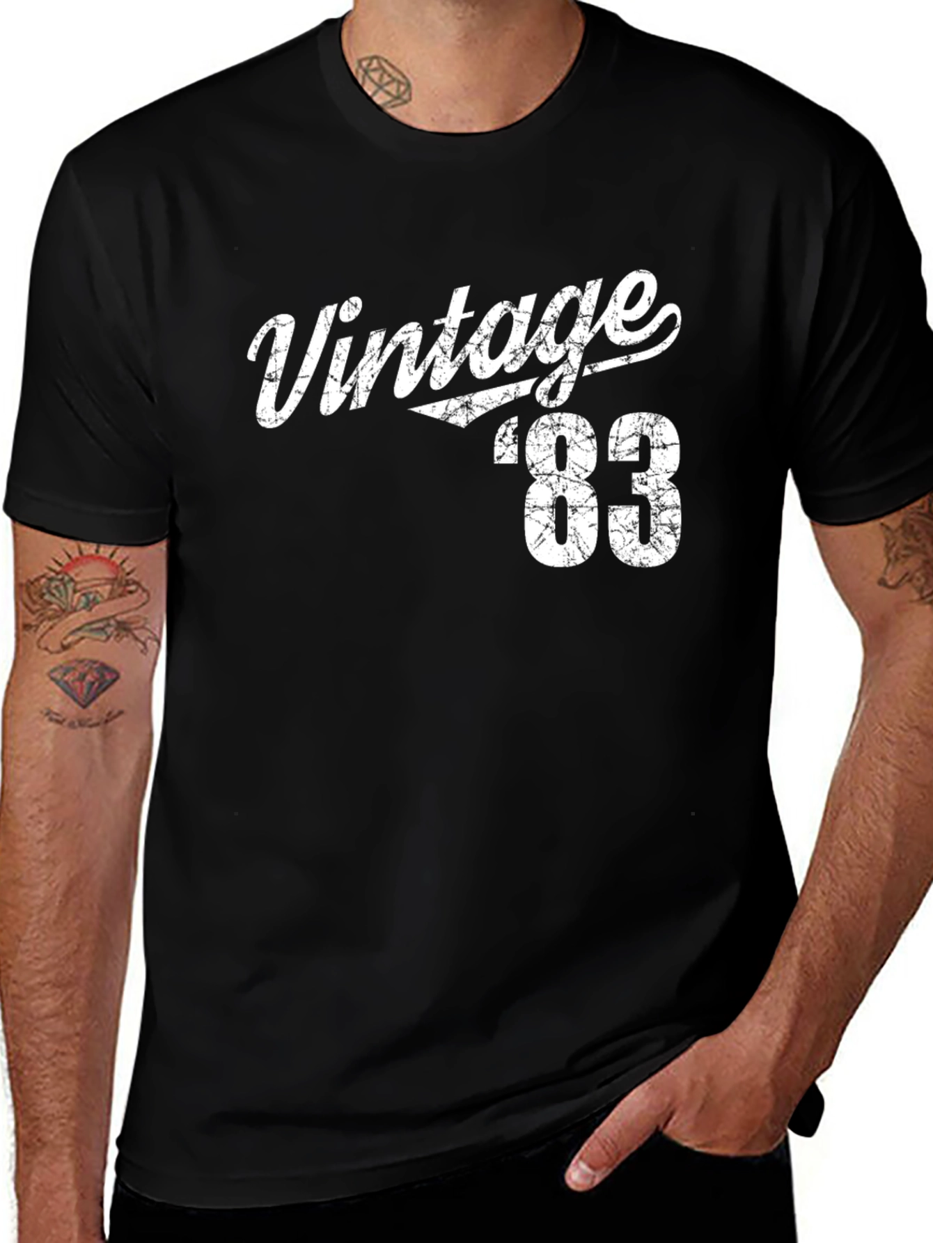 Vintage 1983 T-Shirt - Retro Birthday Gift