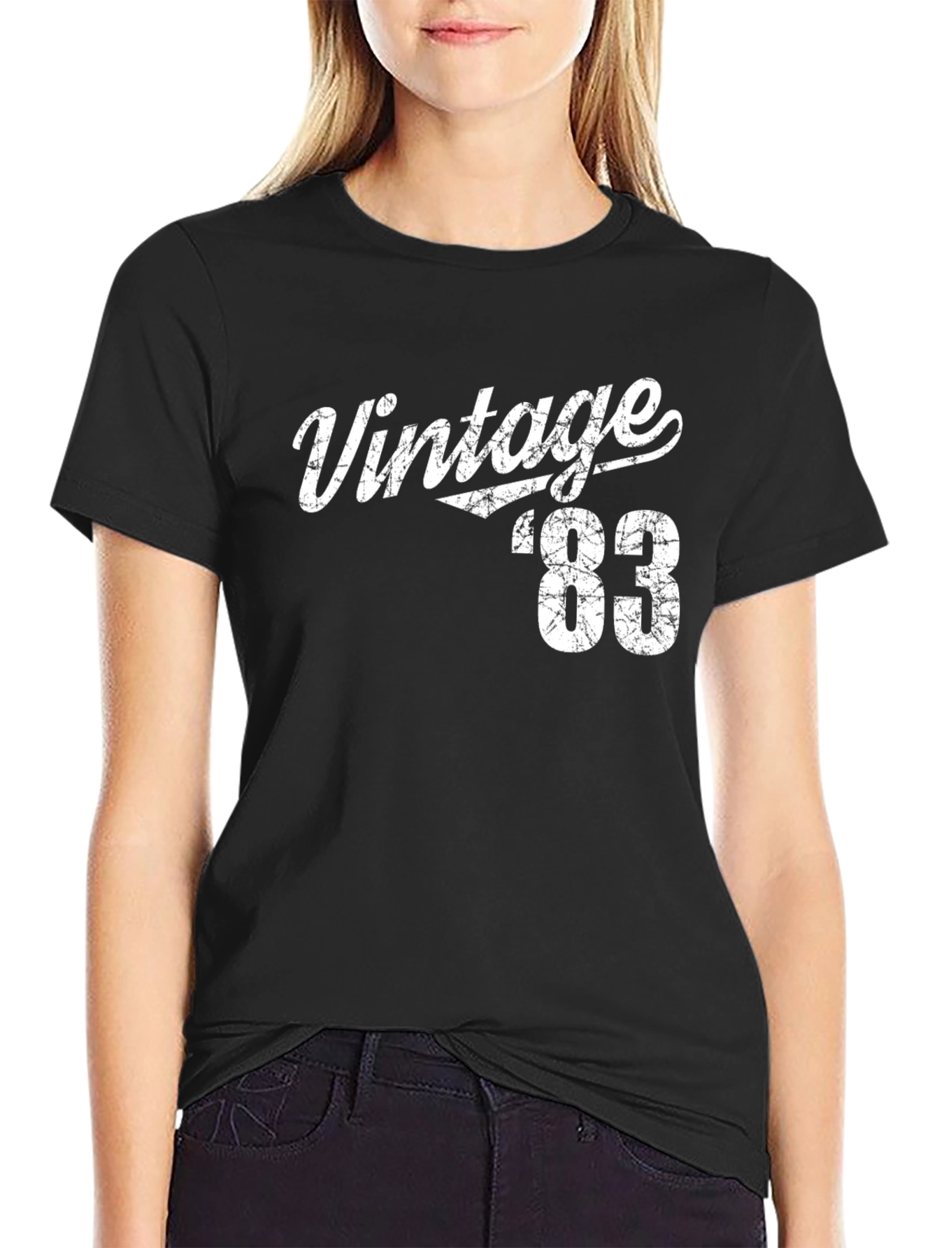 Vintage 1983 T-Shirt - Retro Birthday Gift
