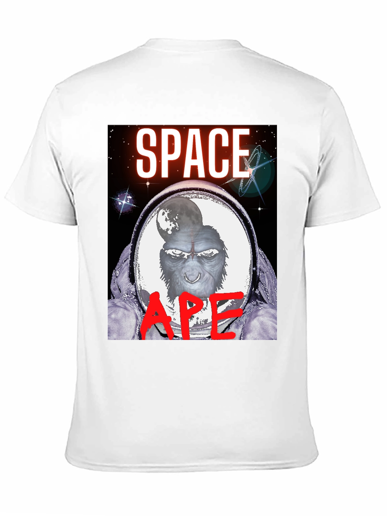 Space Ape Graphic T-Shirt - Black