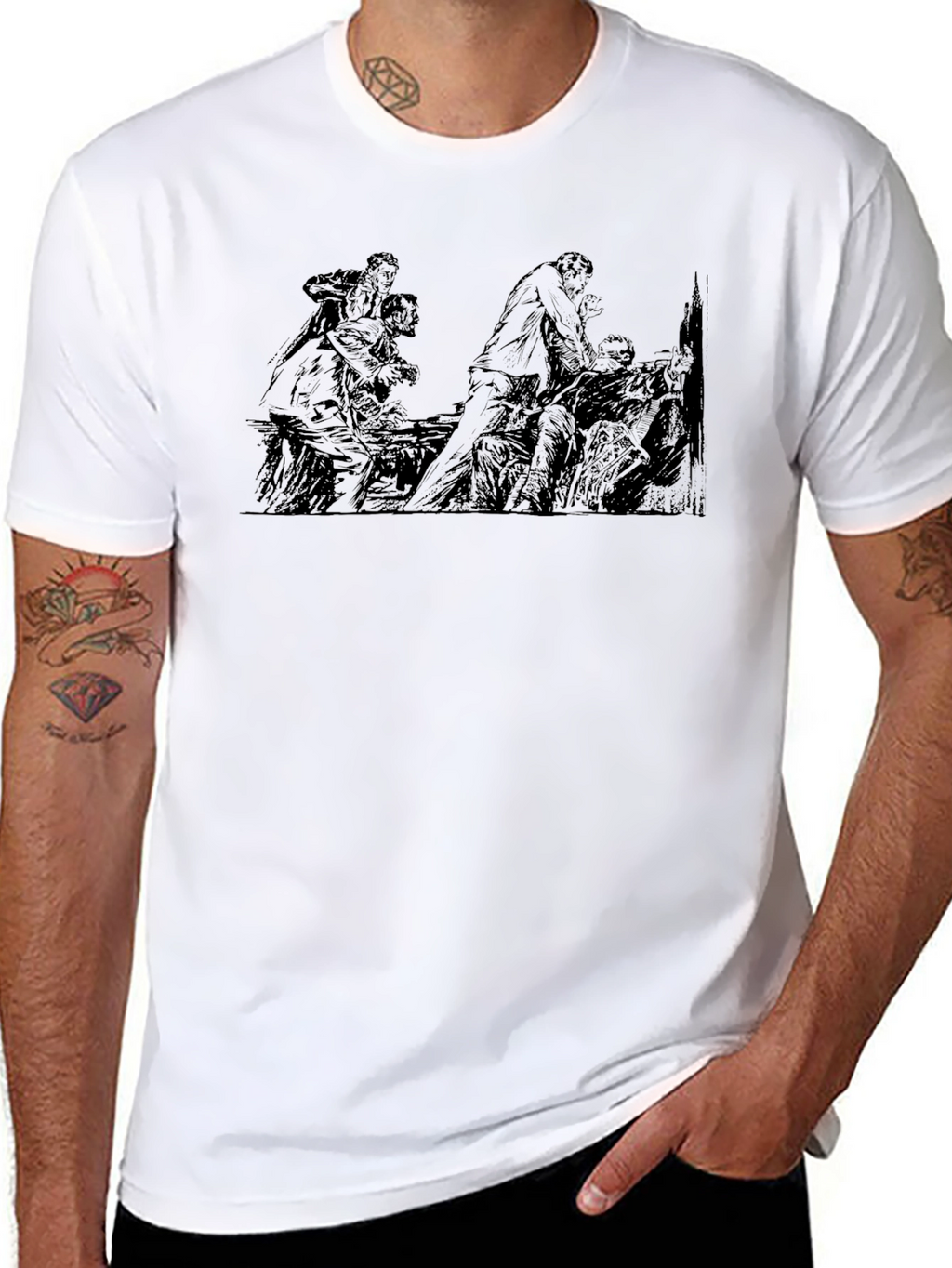 Graphic Novel Art T-Shirt