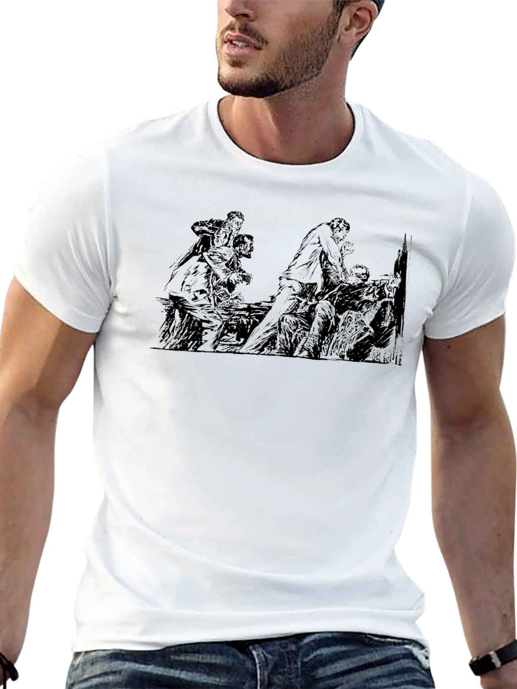 Graphic Novel Art T-Shirt