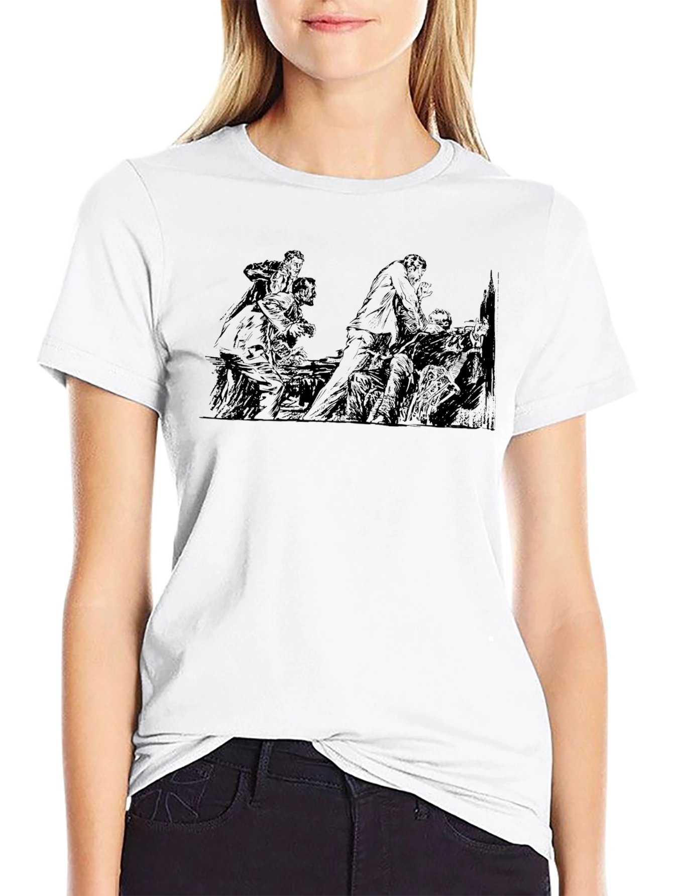 Graphic Novel Art T-Shirt