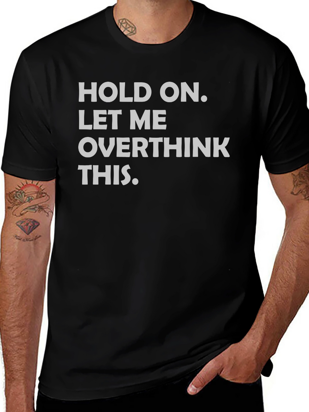 Overthinker Tee - Funny Sarcastic Graphic T-Shirt