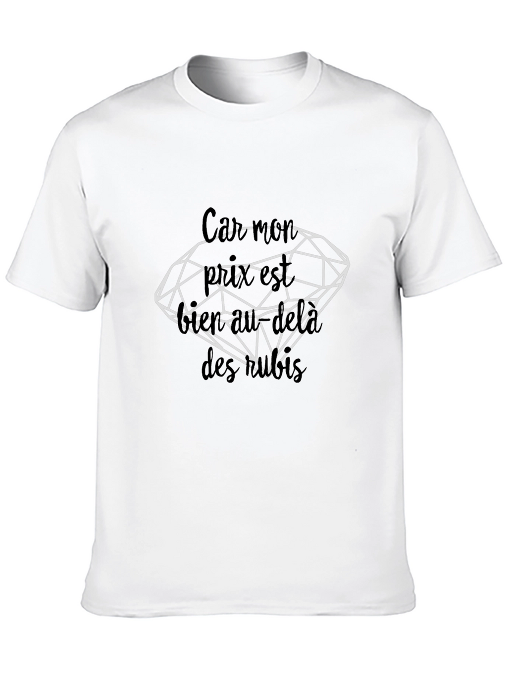 Diamond Graphic Black T-Shirt