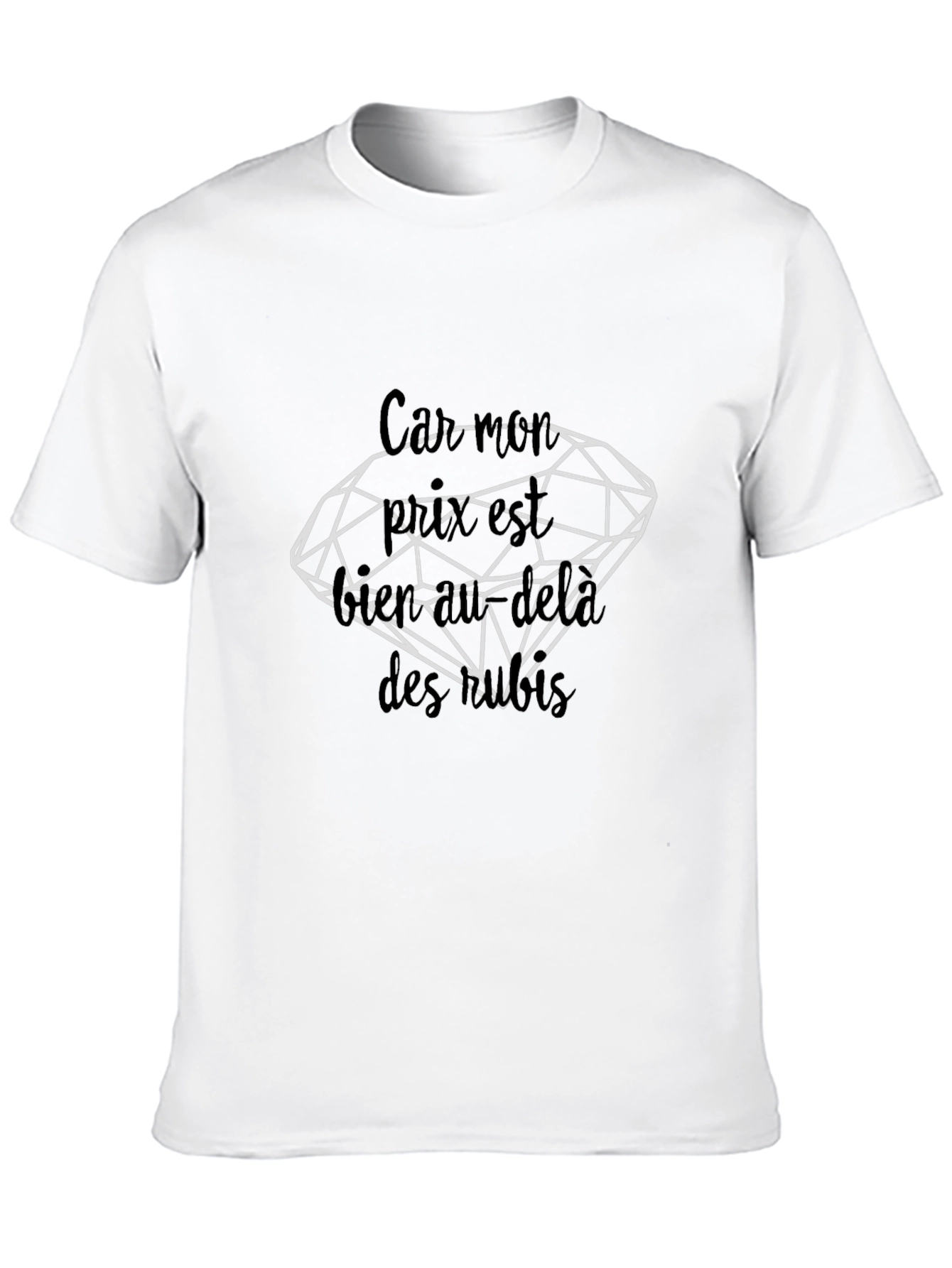 Diamond Graphic Black T-Shirt