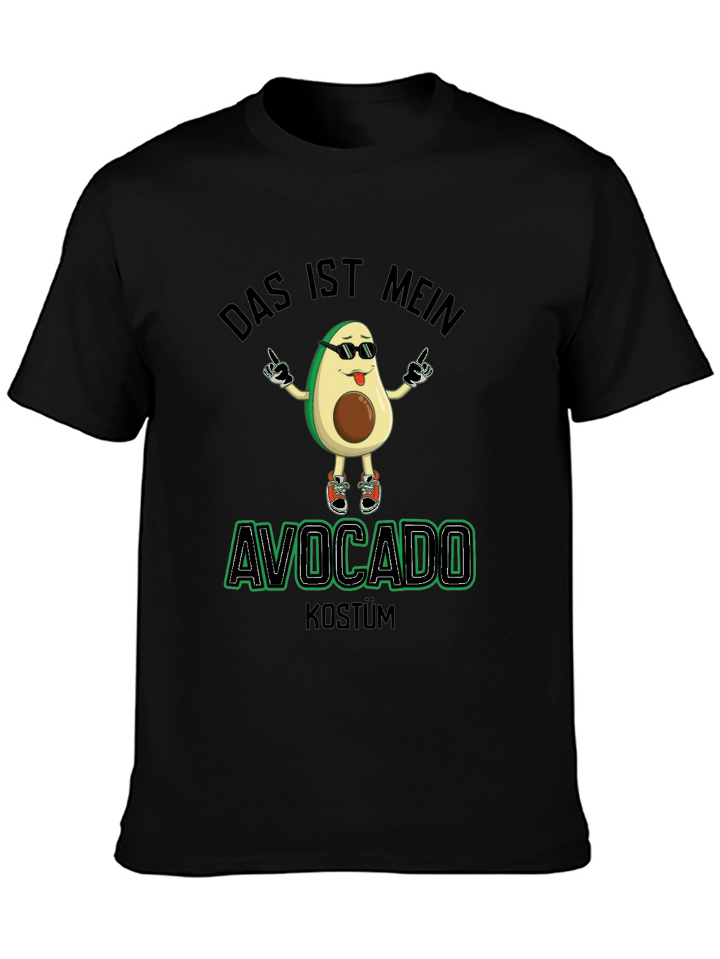 Avocado Costume T-Shirt - Funny German Design