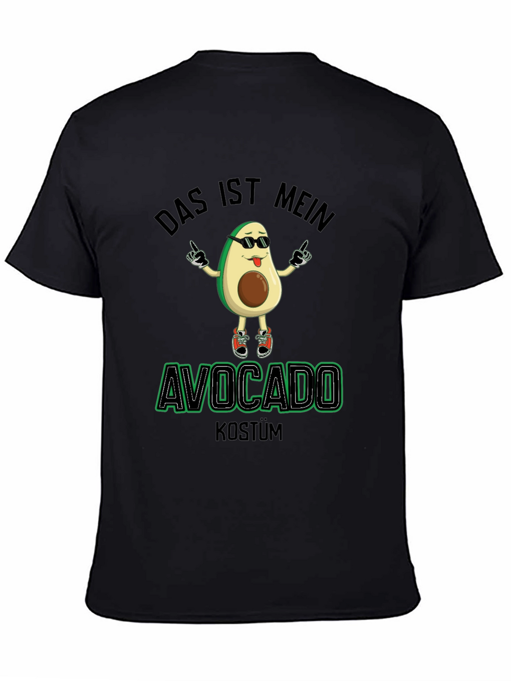 Avocado Costume T-Shirt - Funny German Design