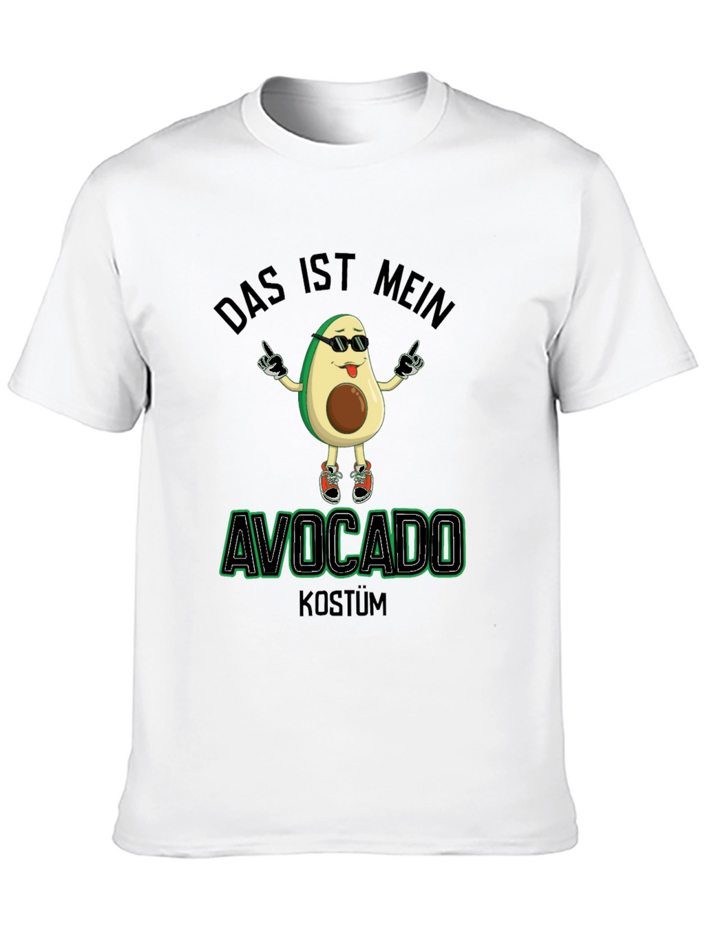 Avocado Costume T-Shirt - Funny German Design