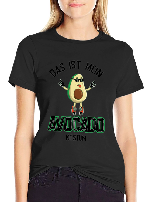 Avocado Costume T-Shirt - Funny German Design