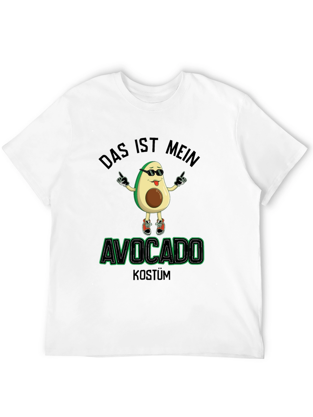 Avocado Costume T-Shirt - Funny German Design