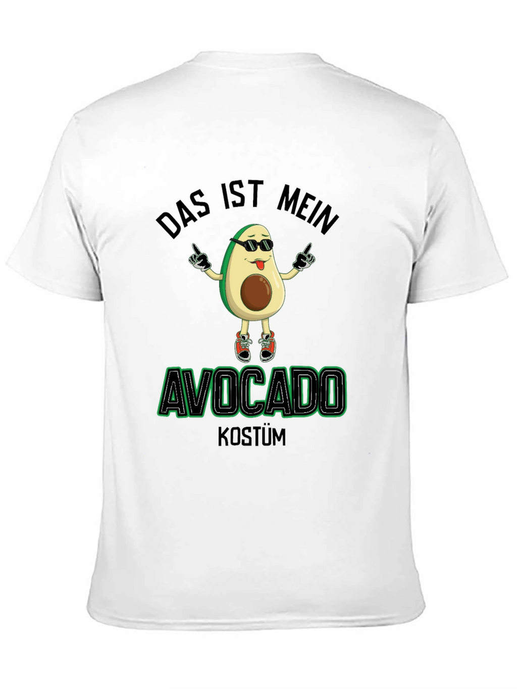 Avocado Costume T-Shirt - Funny German Design