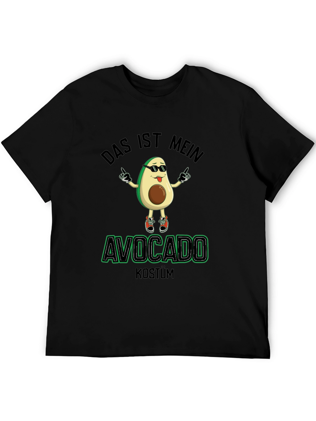 Avocado Costume T-Shirt - Funny German Design