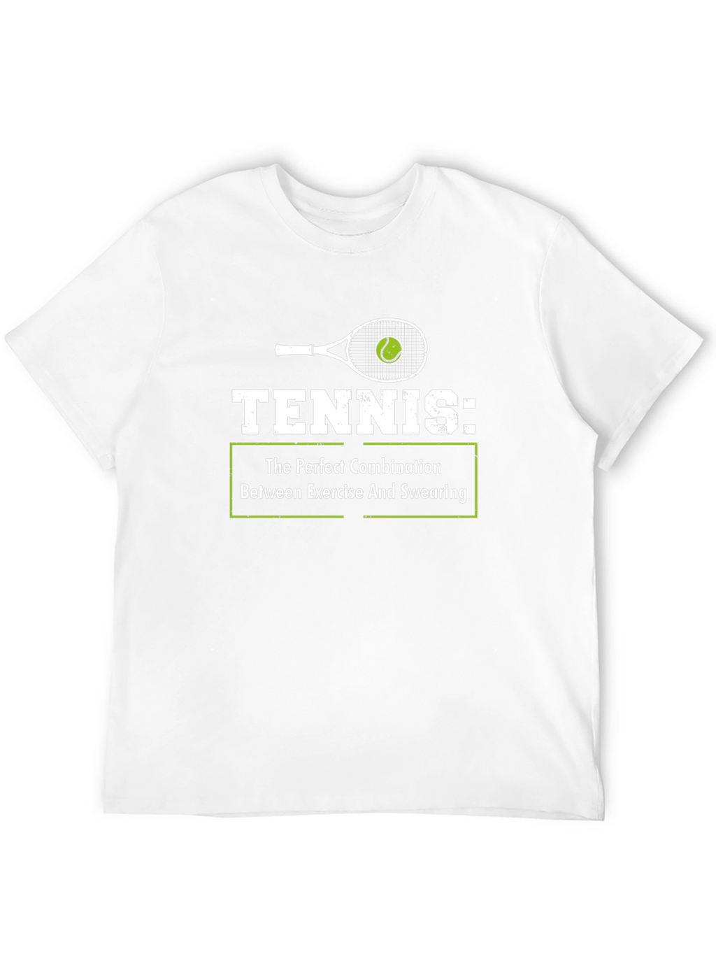 Tennis Exercise Swearing Graphic Tee