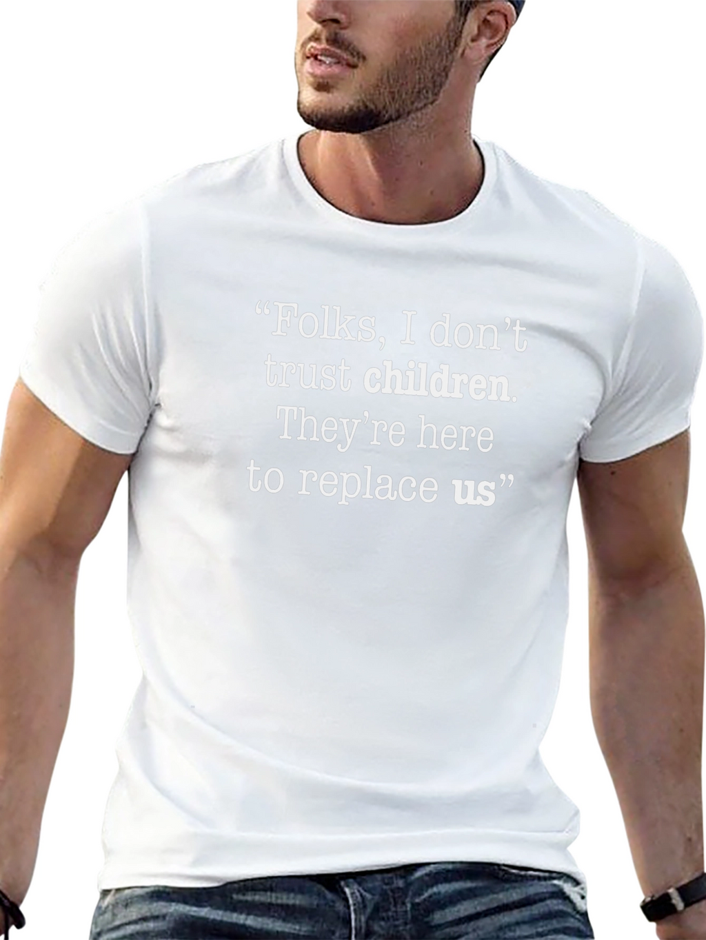 Funny Anti-Children Statement T-Shirt