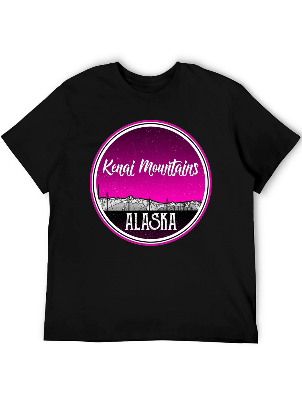 Kenai Mountains Alaska Graphic Tee