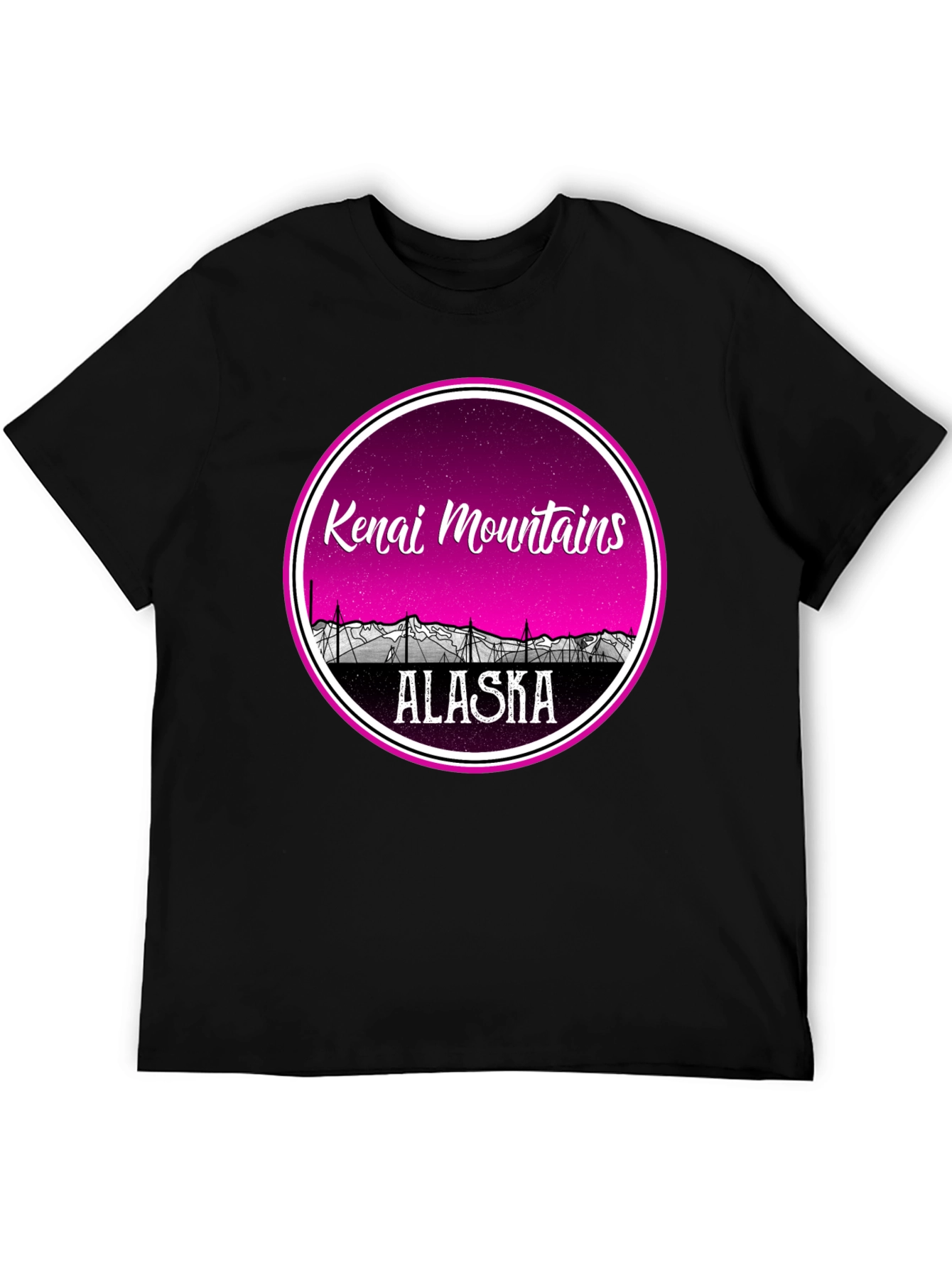 Kenai Mountains Alaska Graphic Tee