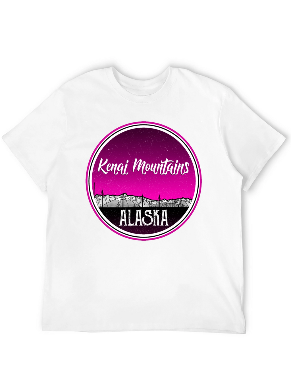 Kenai Mountains Alaska Graphic Tee