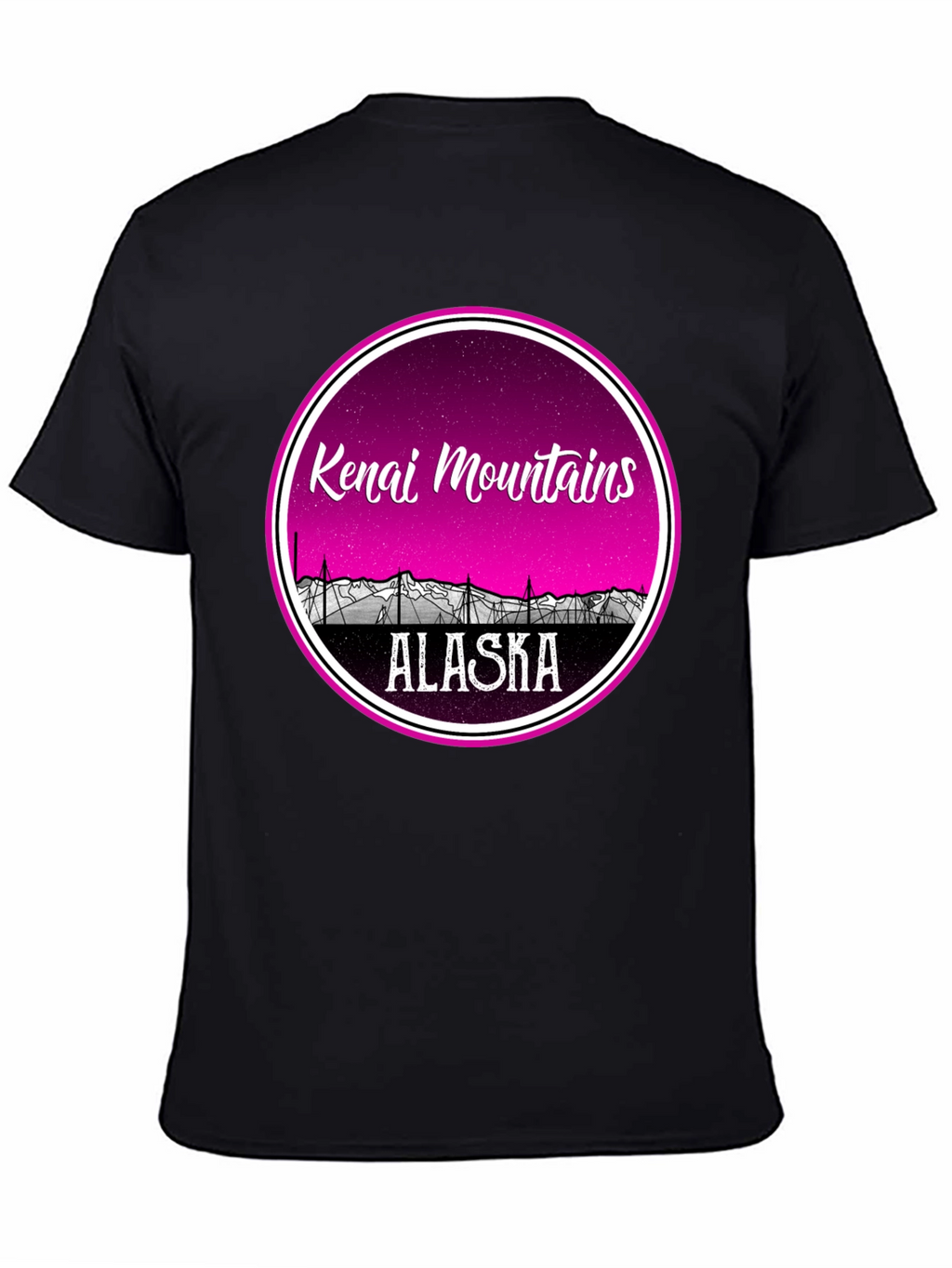 Kenai Mountains Alaska Graphic Tee